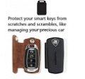 Blacksuit Smart Key Case, Optimized for Ring Smart Keys, One-Touch Magnetic Cover fit for Smart Keys and Flip Keys(Black) Image 