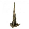 Burj Khalifa Miniture Model for Home Decoration Figurines Creative Retro Ornament Statue Desk Decor Gift Image 