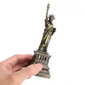 Miniture Model Liberty Tower for Home Decoration Figurines Creative Retro Ornament Statue Desk Decor Gift Image 