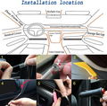 Interior Car LED Strip Lights, 9 in 1 Multicolor RGB Car Neon Ambient Light with 4 Under Dash & 5 Fiber Optic LED Lights, Sync to Music and Wireless Bluetooth APP and Remote Control Image 