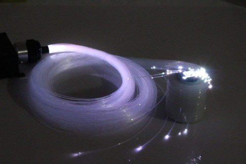 8858ft(2700m)/roll Diameter 0.03in(0.75mm) PMMA Plastic End Glow Optical Fiber Light Cable for LED Fiber Optic Star Ceiling Light lamp Image 