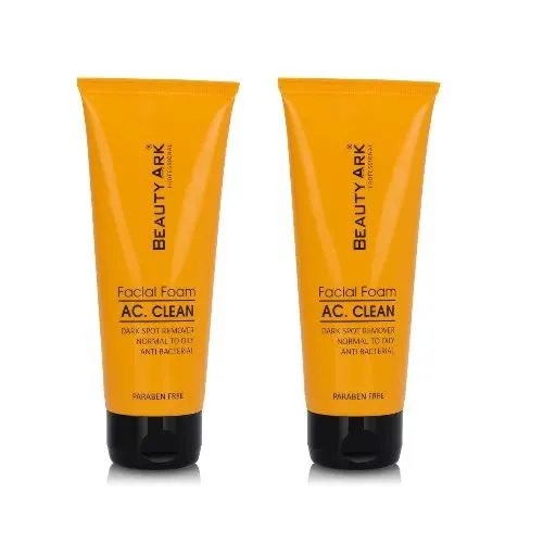 Beauty Ark AC Clean Face Wash (Pack of 2 × 100ml) – Pimple & Dark Spot Remover Image