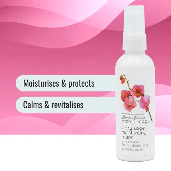 Aroma Magic Clary Sage Moisturising Lotion 100ml – Hydrate & Revitalise Skin