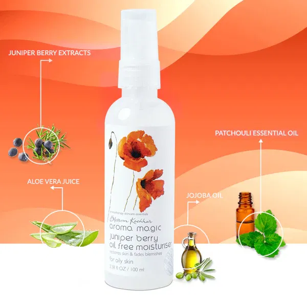 Aroma Magic Juniper Berry Oil-Free Moisturiser 100ml – For Oily & Acne-Prone Skin Image