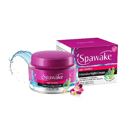 Spawake Age Solution Intensive Night Cream – 25gm | Anti-Ageing, Deep Hydration Image