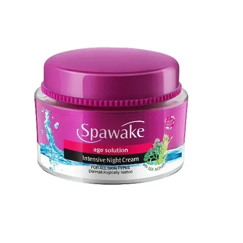 Spawake Age Solution Intensive Night Cream 50gm | Anti-Ageing & Hydrating Image
