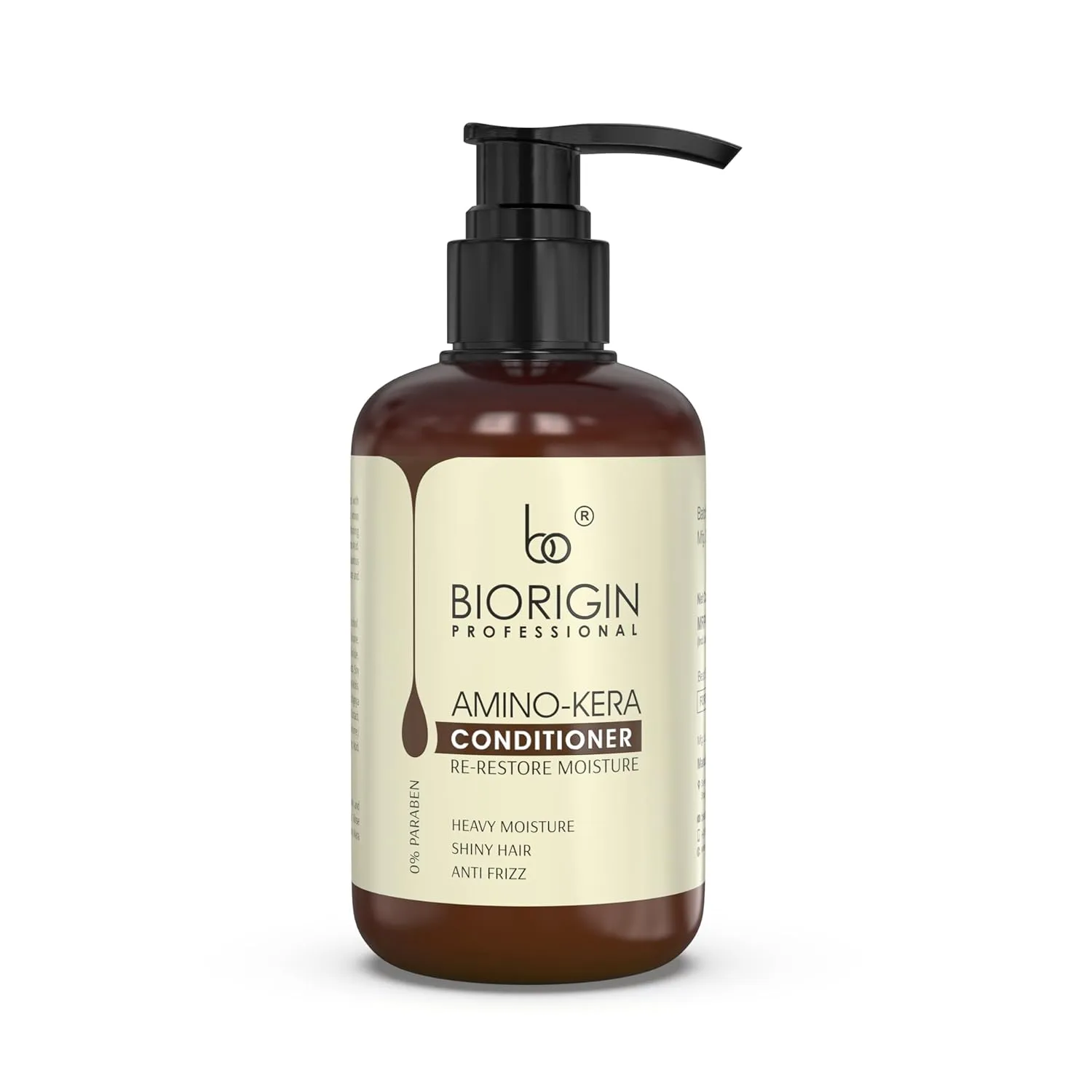 Biorigin Amino Kera Conditioner 250ml – Paraben & Sulphate Free Conditioner for Dry, Frizzy Hair Image