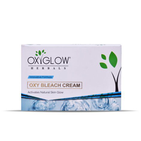OxyGlow Herbals Oxygen Bleach Cream 300gm – For Radiant & Glowing Skin | All Skin Types Image