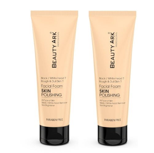 Beauty Ark Skin Polishing Face Wash 100ml (Pack of 2) | Deep Cleanser & Blackhead Remover Image