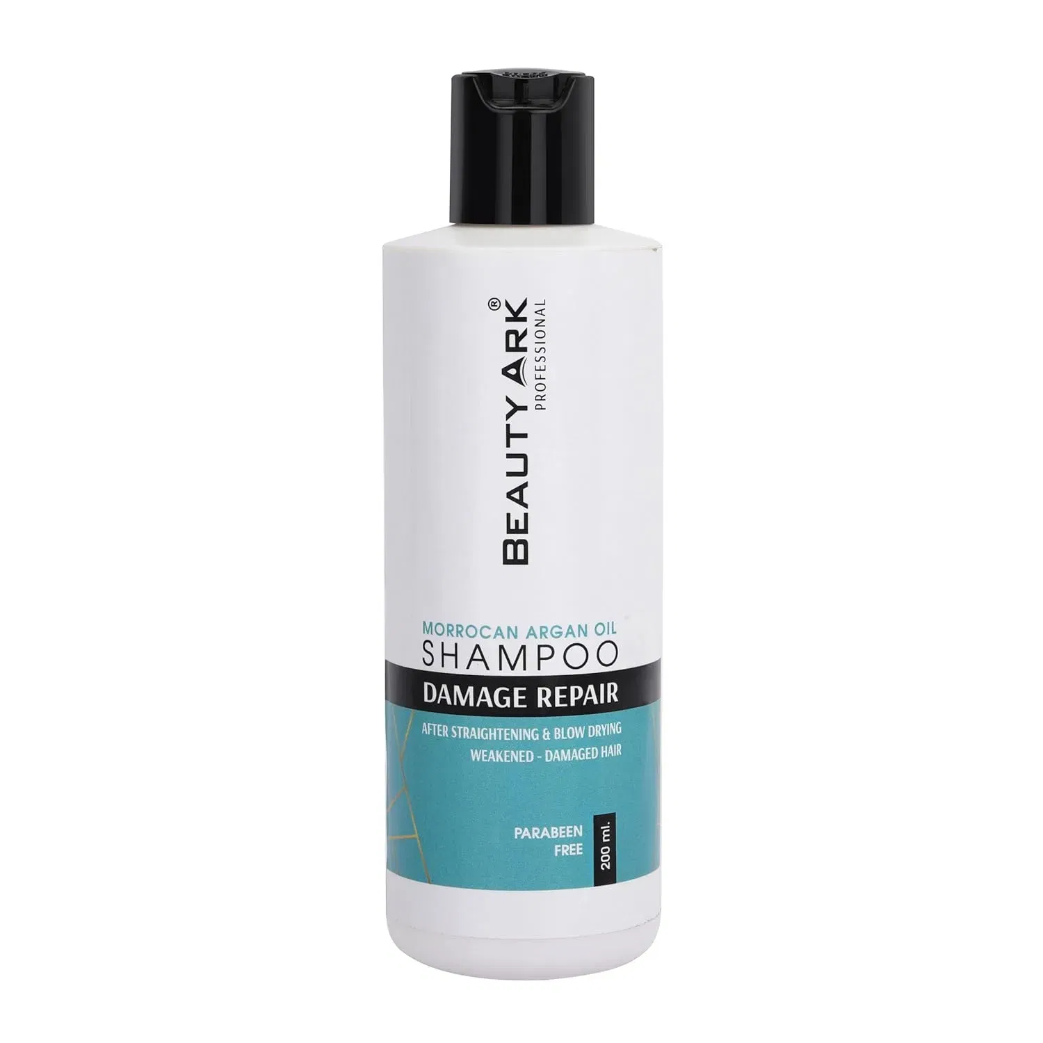 Beauty Ark Moroccan Argan Oil Damage Repair Shampoo 200ml – Paraben Free Image