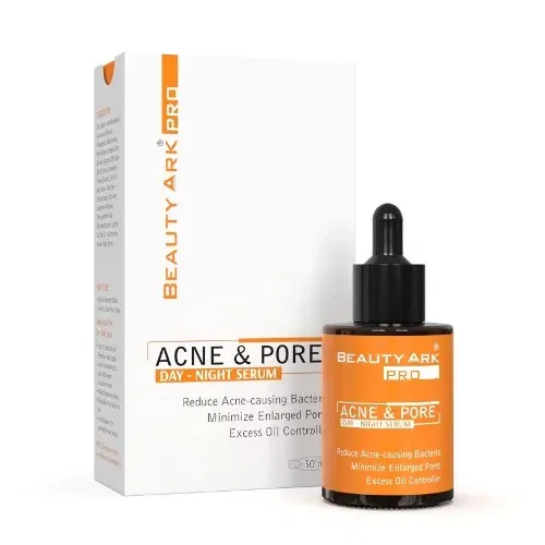 Beauty Ark Acne & Pore Day and Night Serum – 30ml, Reduce acne, Minimize Enlarged pores Image