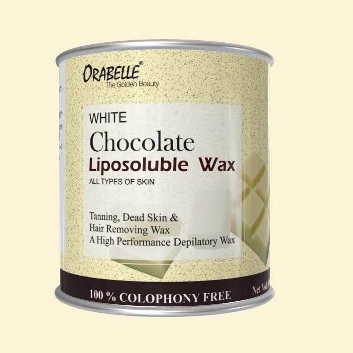 Orabelle White Chocolate Liposoluble Wax 800ml – Smooth & Nourishing Waxing Solution Image