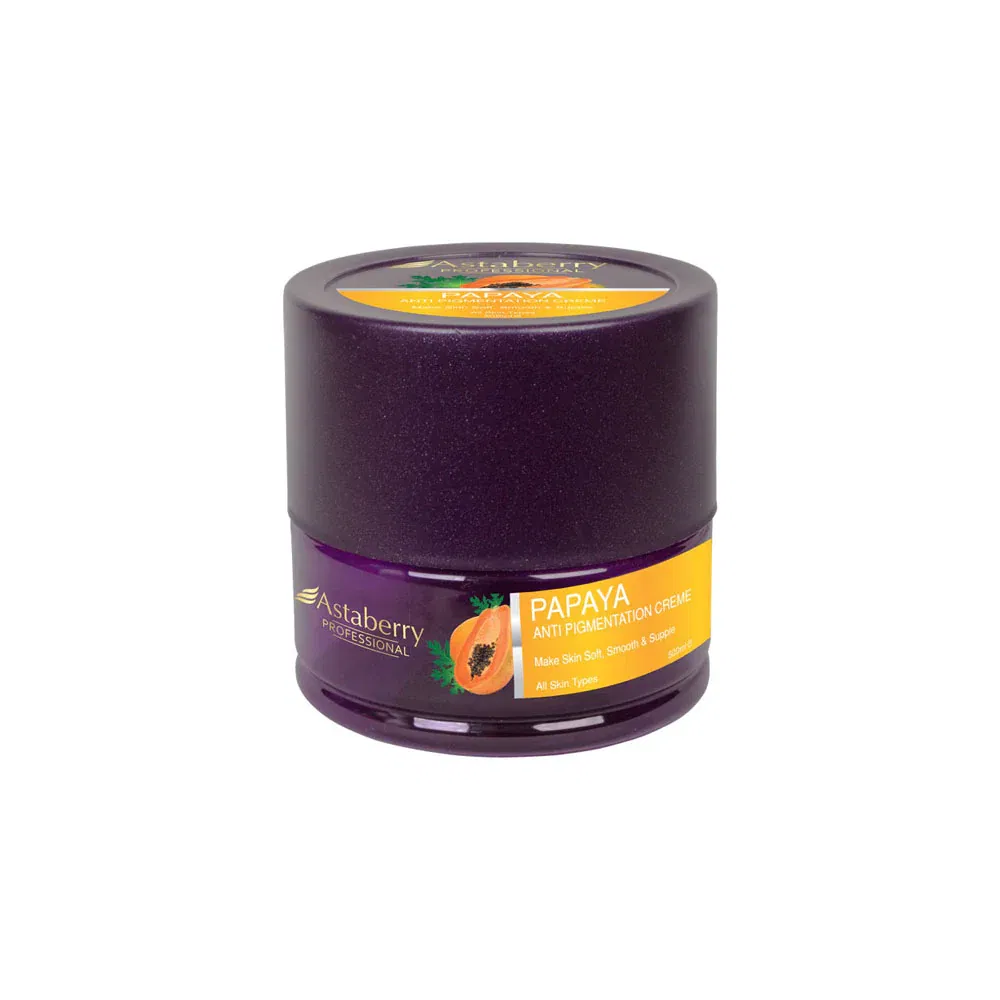 Astaberry Professional Papaya De-Pigmentation Creme – 500ml | Skin Brightening & Blemish Control Image