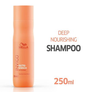 Wella Professionals Invigo Nutri-Enrich Deep Nourishing Shampoo for Dry & Damaged Hair – 250ml Image