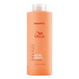 Wella Professionals Invigo Nutri-Enrich Shampoo | Deep Nourishment for Dry & Damaged Hair | 1000ml Image