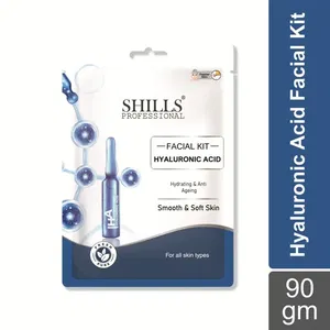 Shills Professional Hyaluronic Acid Facial Kit – 6 Step Single Use Facial for Deep Hydration & Soft, Smooth Skin Image