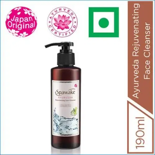 Spawake Ayurveda Rejuvenating Face Cleanser – 190ml | Gentle Ayurvedic Sea Mineral Face Wash Image