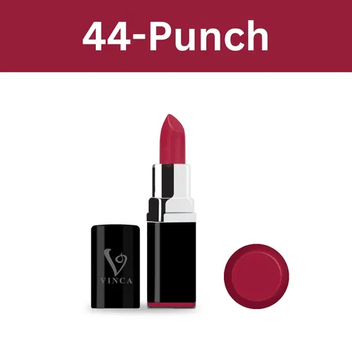 Vinca proshine lipstick, Punch, Shade Number 44, 4.2gm Image