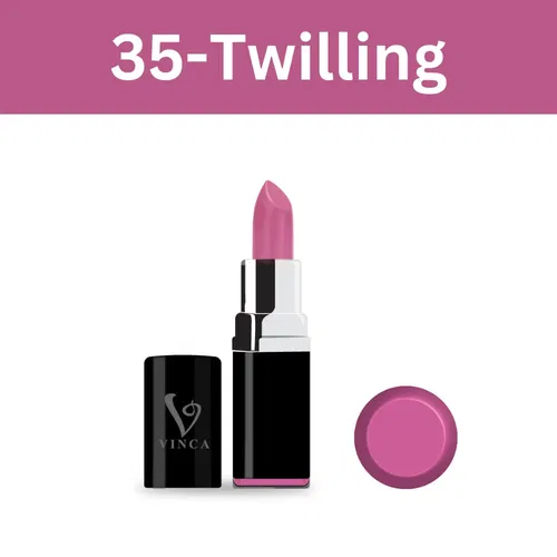 Vinca Proshine Lipstick - Twilling (Shade No. 35, 4.2g) Image