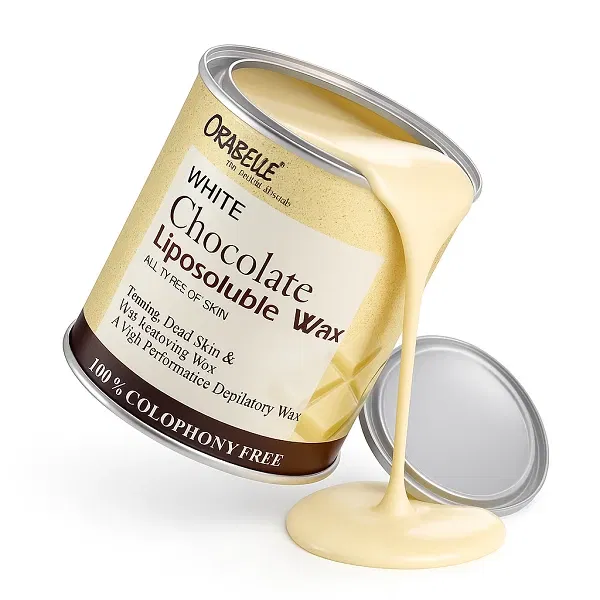 Orabelle White Chocolate Liposoluble Wax 800ml – Smooth & Nourishing Waxing Solution