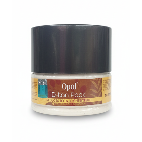 Opal D-Tan Pack – Reduces Tan & Brightens Skin | Instant Glow | For All Skin Types | 500gm Image