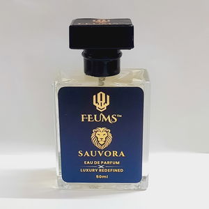 Feums Sauvora - Untamed Elegance 50ml With The Aura Flask Bottle. 