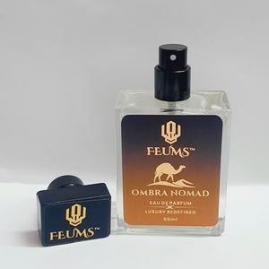   Feums Ombra Nomad - Deep,Dark Desire 50ml With The Aura Flask Bottle. Image