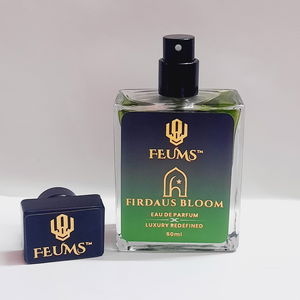 Feums Firdaus Bloom – Heaven in a Bottle With The Aura Flask Bottle. Image
