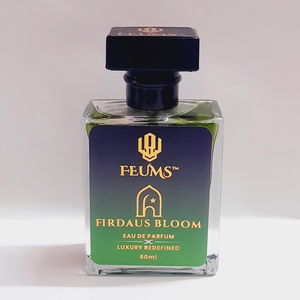 Feums Firdaus Bloom – Heaven in a Bottle With The Aura Flask Bottle.
