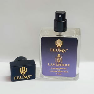  Feums Lavendre – Classic Serenity 50ml  With The Aura Flask Bottle. Image