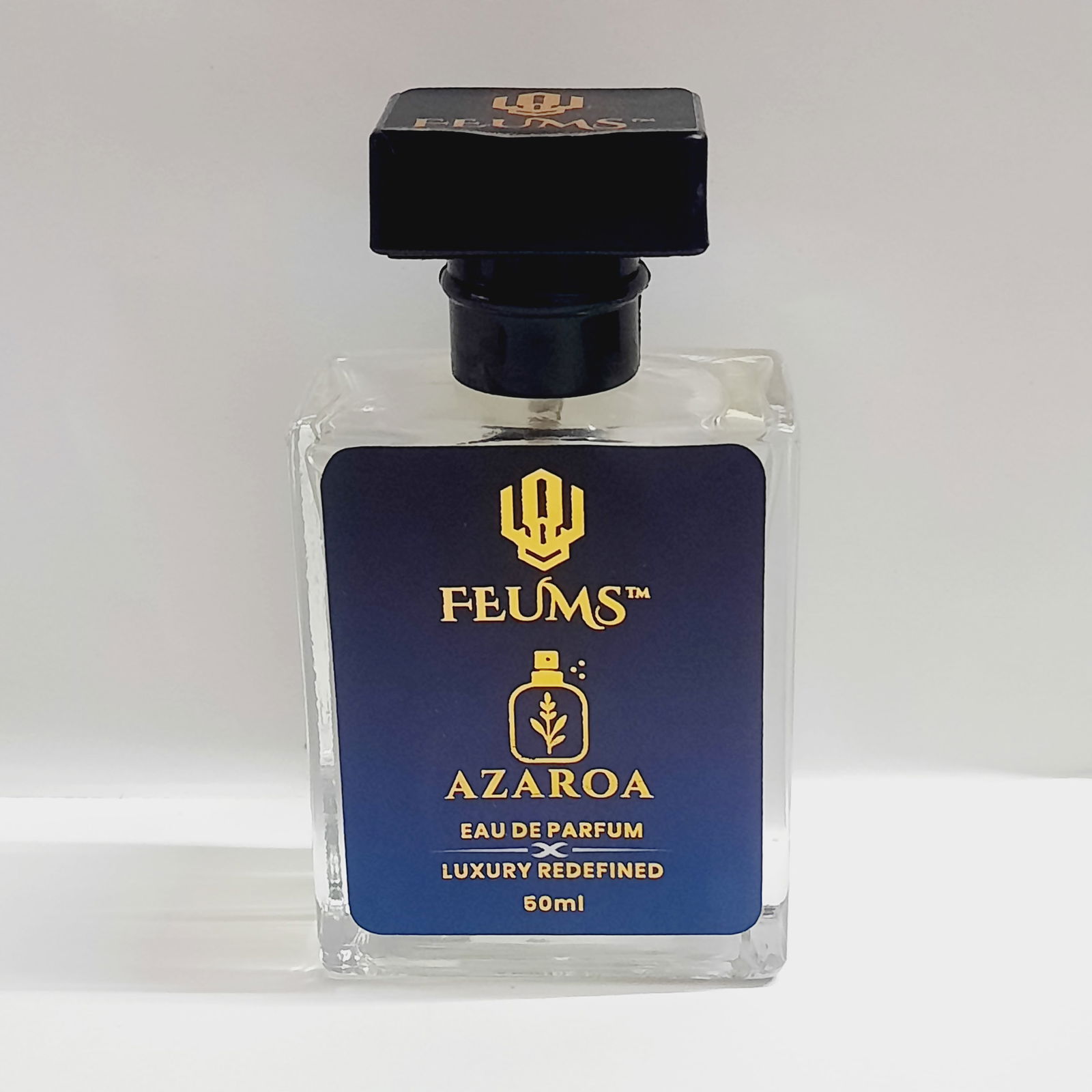 Feums Azaroa – Live Boldly 50ml  With The Aura Flask Bottle.