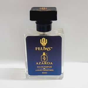 Feums Azaroa – Live Boldly 50ml  With The Aura Flask Bottle.