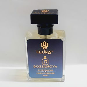 Feums Bossanova – Confidence in Every Spray  50ml With The Aura Flask Bottle.