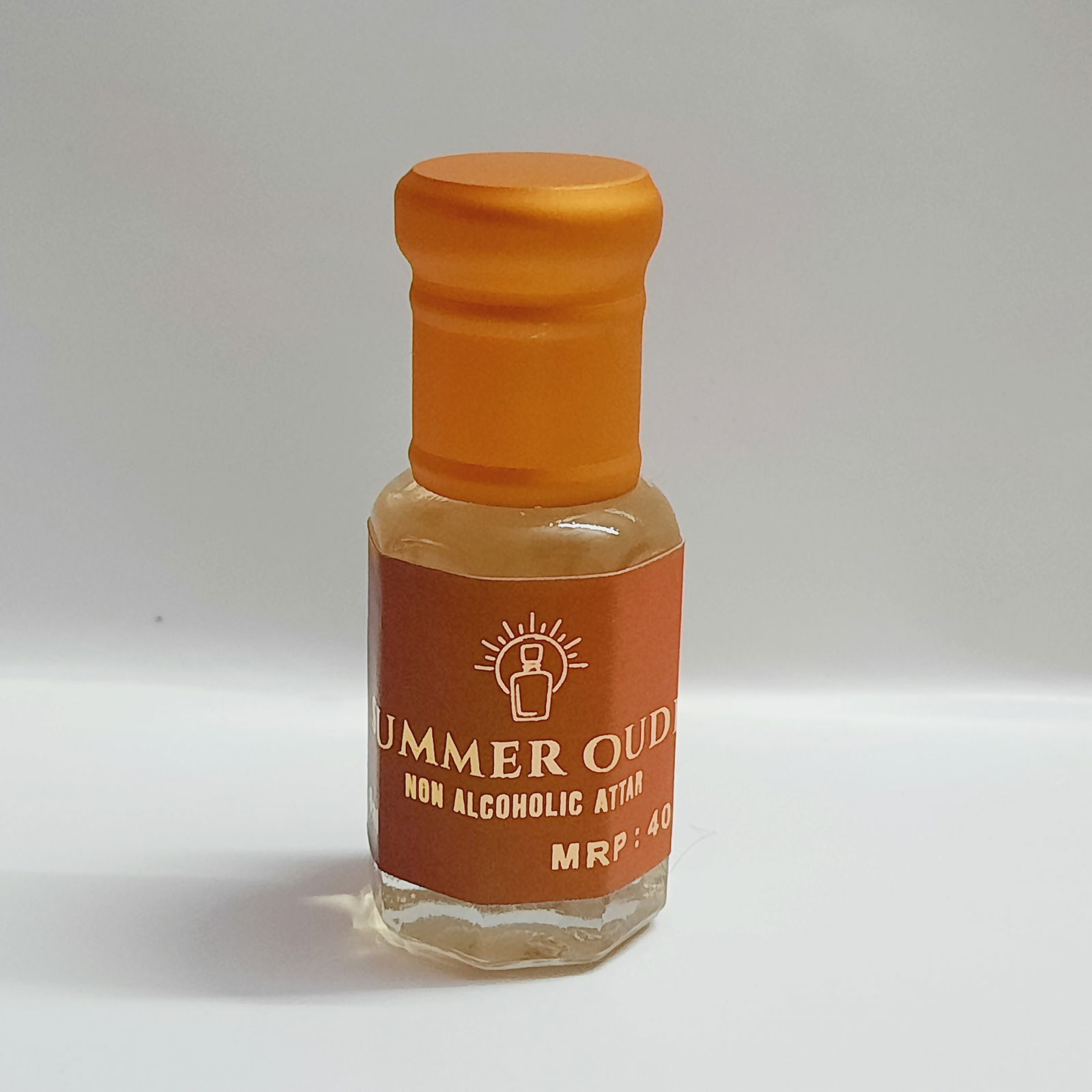 Feums Summer Oudé Attar – Warm Days, Deeper Nights 6ml With The Rih Flask Bottle. Image