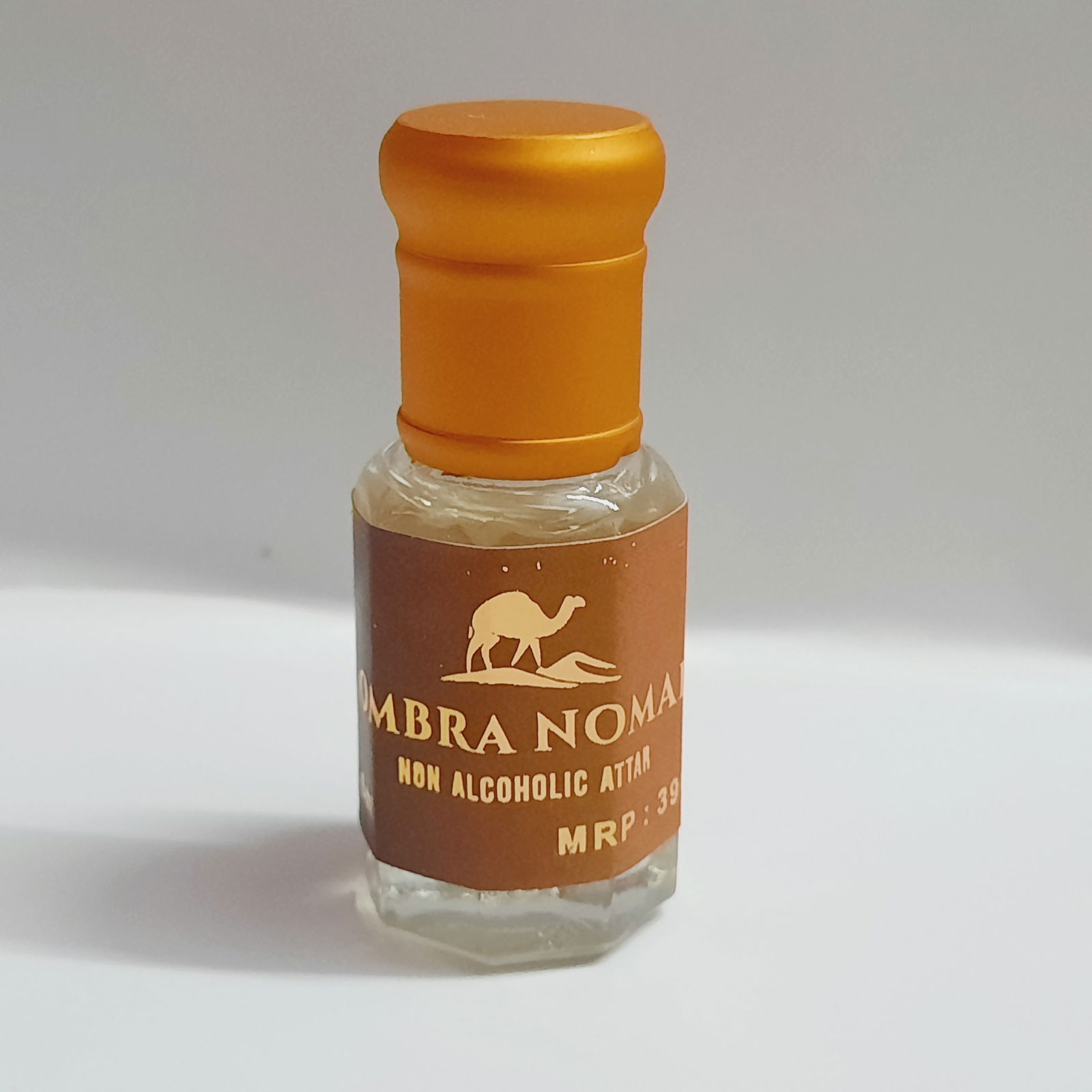   Feums Ombra Nomad Attar - Deep,Dark Desire 6ml With The Rih Flask Bottle.  Image