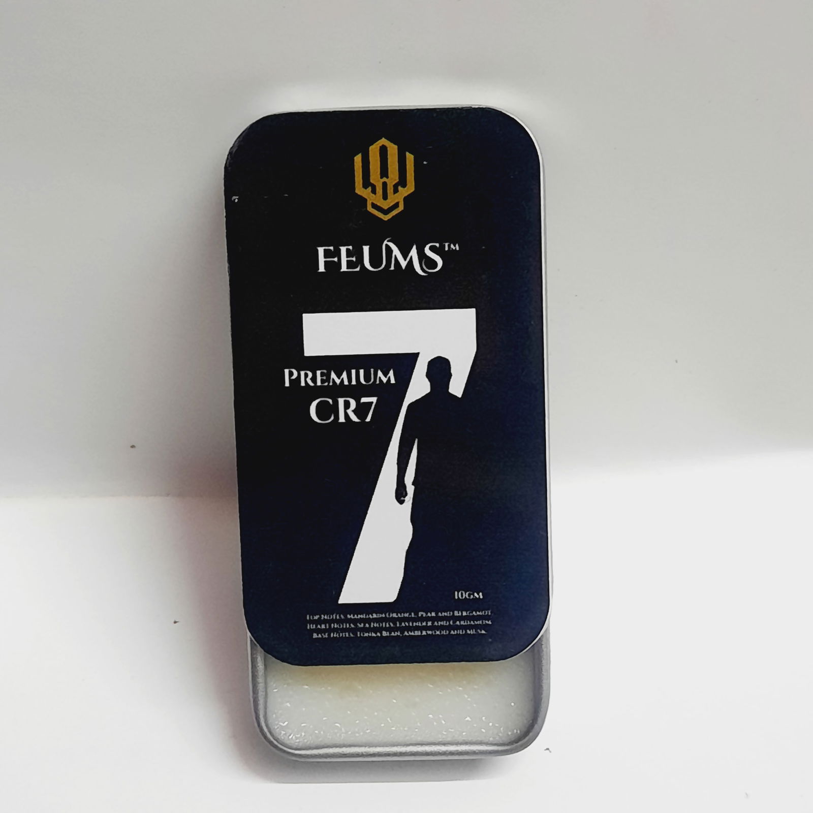 feums premium cr essence solid wax perfumes 10g with metal case