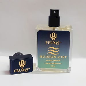  Feums Hudson Mist -Nature’s Luxury 50ml With The Aura Flask Bottle. Image
