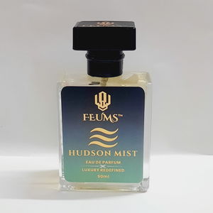  Feums Hudson Mist -Nature’s Luxury 50ml With The Aura Flask Bottle.