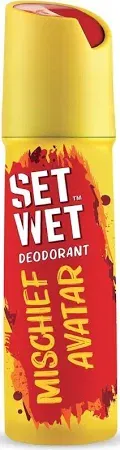 Set wet deodorant pack of 3