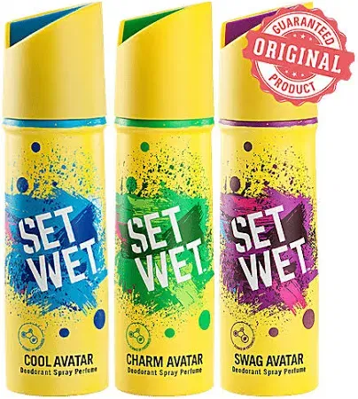 Set wet deodorant pack of 3 Image