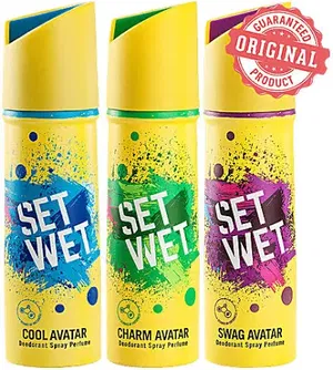Set wet deodorant pack of 3 Image