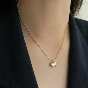 Heart Shape Anti-Tarnish Pendant Chain