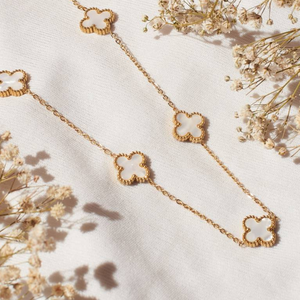 Modern Aesthetic Design Anti Tarnish Fancy Chain in White