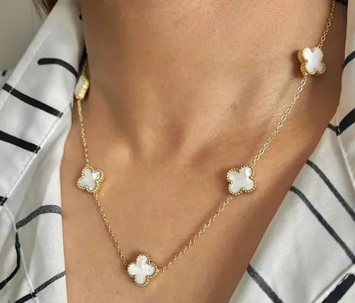 Modern Aesthetic Design Anti Tarnish Fancy Chain in White Image