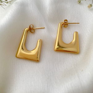 Half Hoop Earrings | Anti Tarnish Image