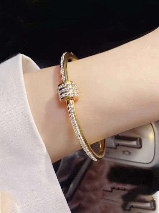 Anti Tarnish American Diamond Bangle