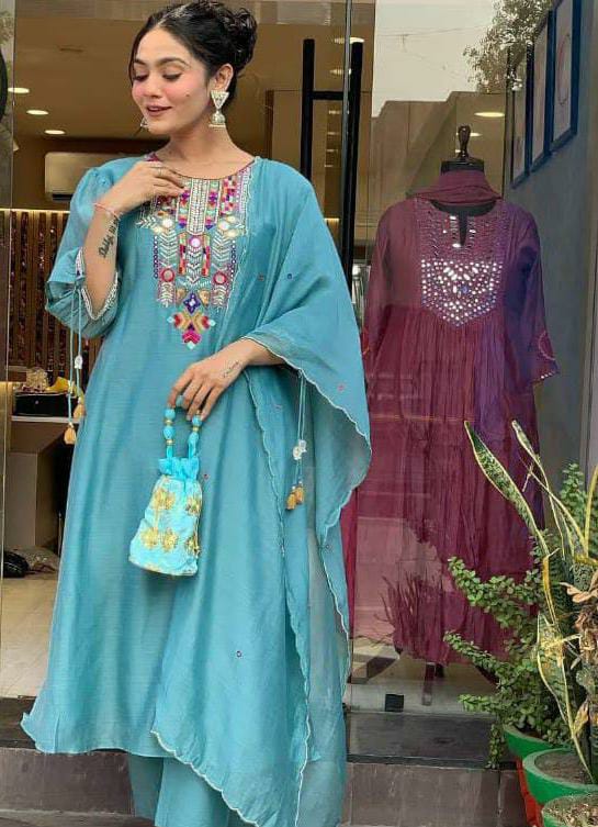 MULL COTTON 3 PEICE SET Image