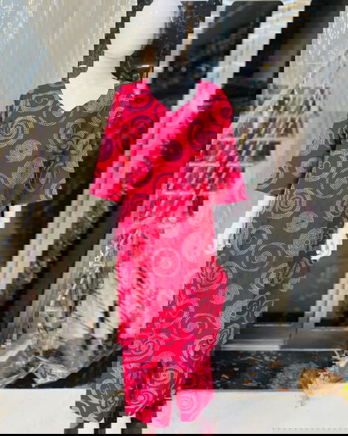 COTTON CORD SET RED  Image