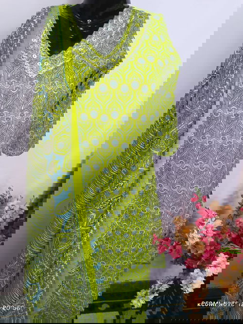 3 PEICE SUIT GREEN Image