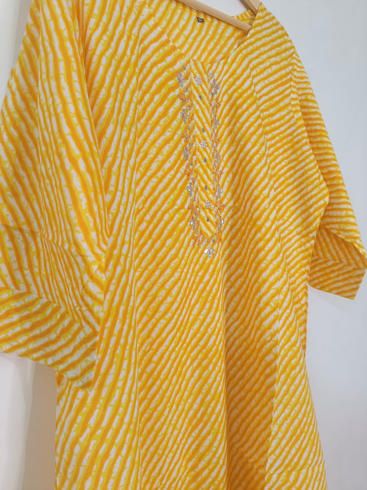 LEHARIYA SINGLE KURTI  BIG SIZE 